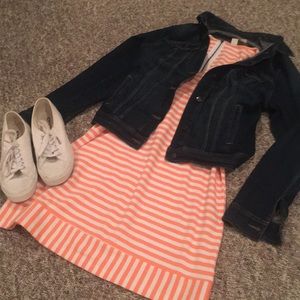 Old Navy striped shift dress